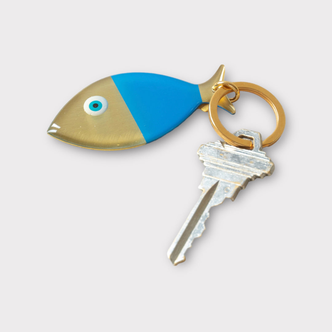 Evil Eye Fish Keychain - Bord de l’eau
