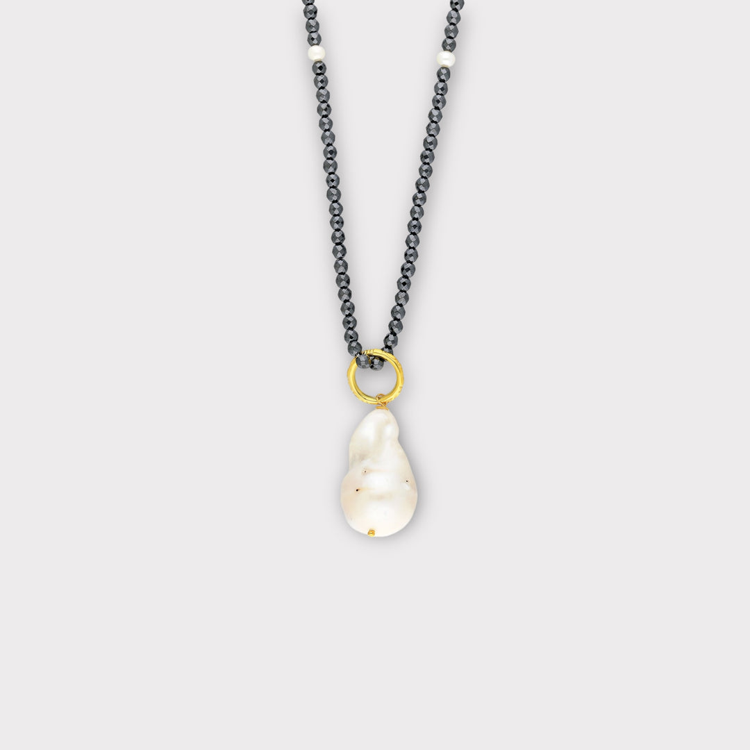 Baroque Pearl Long Necklace - Helen Georgio - Small Things We Love