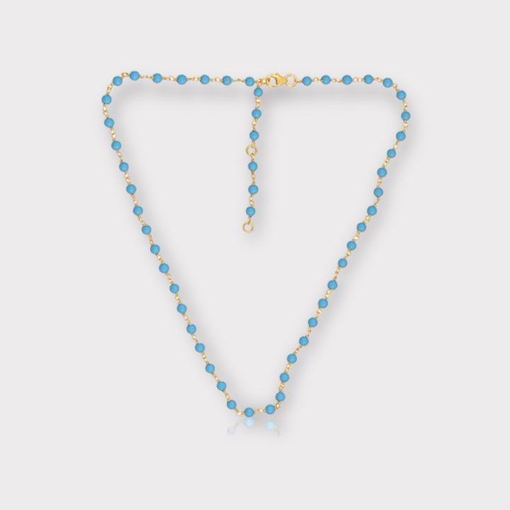 Beaded Necklace Turquoise - Helen Georgio - Small Things We Love